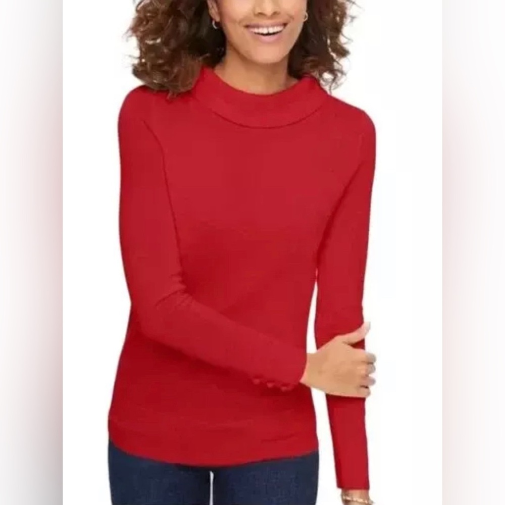 NWT Talbots Women’s Sabrina Pure Merino Wool Sweater Size XLp